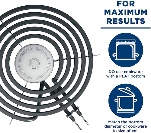 GE Appliances Electric Range Burner Element Sensi-Temp Coil