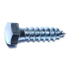 Monster Fastener Zinc Plated Grade 2 / A307 Steel Hex Head Lag Screws