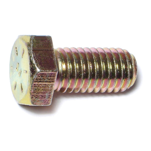 Monster Fastener Zinc Plated Grade 8 Steel Coarse Thread Hex Cap Screws
