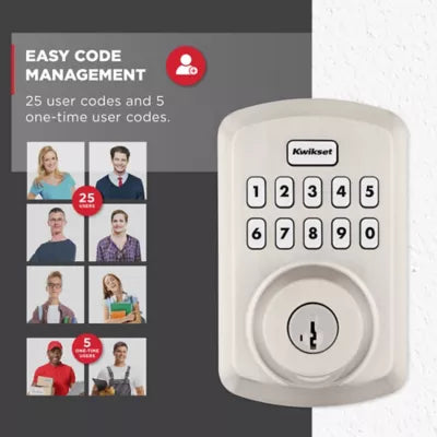 Kwikset Powerbolt 250 Transitional Keypad Electronic Lock