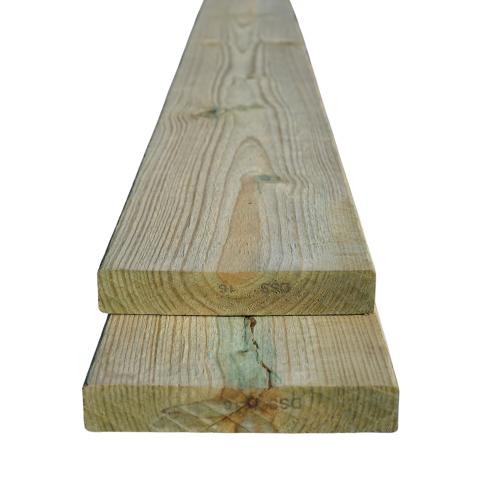 2X10X10 PRESSURE TREATED